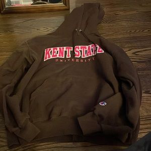 Brown Kent State hoodie